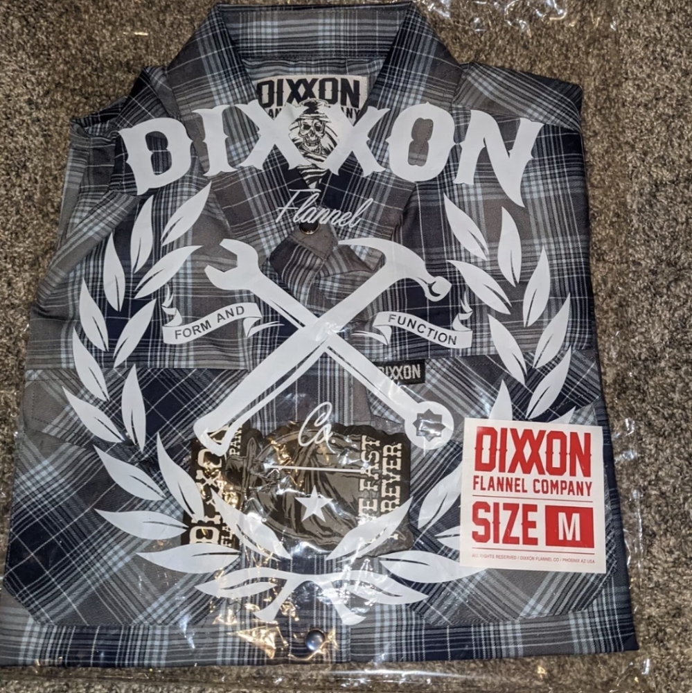 Dixxon Women's Medium Laredo Blue Bamboo Short Sleeve Shirt New In Bag With Tag